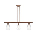 Ellery Island Pendant - Antique Copper / Clear