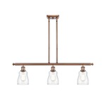 Ellery Island Pendant - Antique Copper / Clear