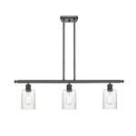 Hadley Island Pendant - Matte Black / Clear