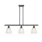 Castile Island Pendant - Oil Rubbed Bronze / White