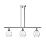 Waverly Island Pendant - Polished Chrome / Clear