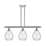 Waverly Island Pendant - Polished Chrome / Clear