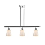 Ellery Island Pendant - Polished Chrome / White