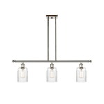 Hadley Island Pendant - Polished Nickel / Clear
