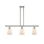 Ellery Island Pendant - Polished Nickel / White