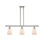 Ellery Island Pendant - Polished Nickel / White