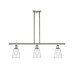 Ellery Island Pendant - Polished Nickel / Clear