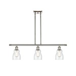 Ellery Island Pendant - Polished Nickel / Clear Seedy