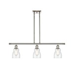 Ellery Island Pendant - Polished Nickel / Clear Seedy