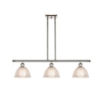 Arietta Island Pendant - Polished Nickel / Clear