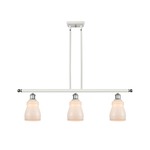 Ellery Island Pendant - White / Polished Chrome / White