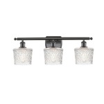 Niagra Bathroom Vanity Light - Oil Rubbed Bronze / Clear