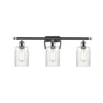 Hadley Bathroom Vanity Light - Polished Chrome / Clear