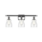 Ellery Bathroom Vanity Light - Polished Chrome / Clear Seedy