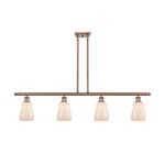 Ellery Island Pendant - Antique Copper / White