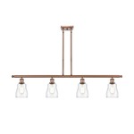 Ellery Island Pendant - Antique Copper / Clear