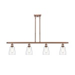 Ellery Island Pendant - Antique Copper / Clear