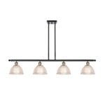 Arietta Island Pendant - Black / Antique Brass / Clear
