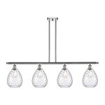 Waverly Island Pendant - Polished Chrome / Clear