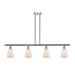 Ellery Island Pendant - Polished Chrome / White