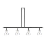 Ellery Island Pendant - Polished Chrome / Clear