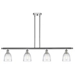 Brookfield Linear Pendant - Polished Chrome / Clear