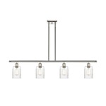 Hadley Island Pendant - Polished Nickel / Clear