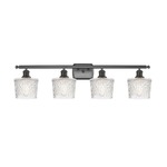 Niagra Bathroom Vanity Light - Oil Rubbed Bronze / Clear