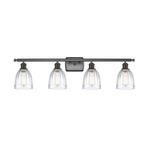 Brookfield Bathroom Vanity Light - Oil Rubbed Bronze / Clear