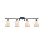 Ellery Bathroom Vanity Light - Polished Chrome / White