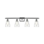 Ellery Bathroom Vanity Light - Polished Chrome / Clear Seedy