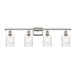 Hadley Bathroom Vanity Light - Polished Nickel / Clear