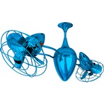Ar Ruthiane Metal Ceiling Fan - Agua Marinha