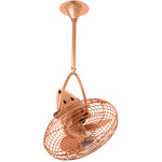 Jarold Directional Metal Ceiling Fan - Brushed Copper