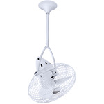Jarold Directional Metal Ceiling Fan - Gloss White