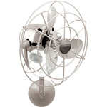 Michelle Parede Wall Fan - Brushed Nickel