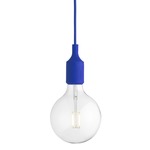 E27 Pendant - White / Blue