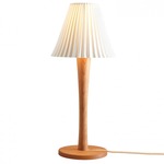 Cecil Table Lamp - Cherry Wood / Natural White