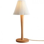 Cecil Table Lamp - Oak / Natural White