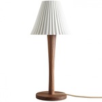 Cecil Table Lamp - Walnut / Natural White