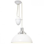 Cosmo Rise & Fall Pendant - White / Natural White