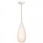 Drop Zero Pendant - White / Natural White