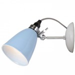 Hector Dome Wall Sconce - Light Blue