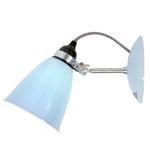 Hector Dome Wall Sconce - Light Blue