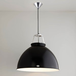 Titan Size 5 Pendant - Black / White