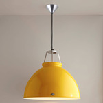 Titan Size 5 Pendant - Yellow / White