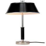 Victor Table Lamp - Chrome / Black