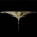 Scheherazade Ceiling Light Fixture - Green Herbarium