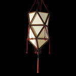 Concubina Favorita Pendant - Brass / Ivory Plain