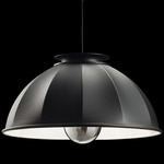 Cupola Pendant - Black / White